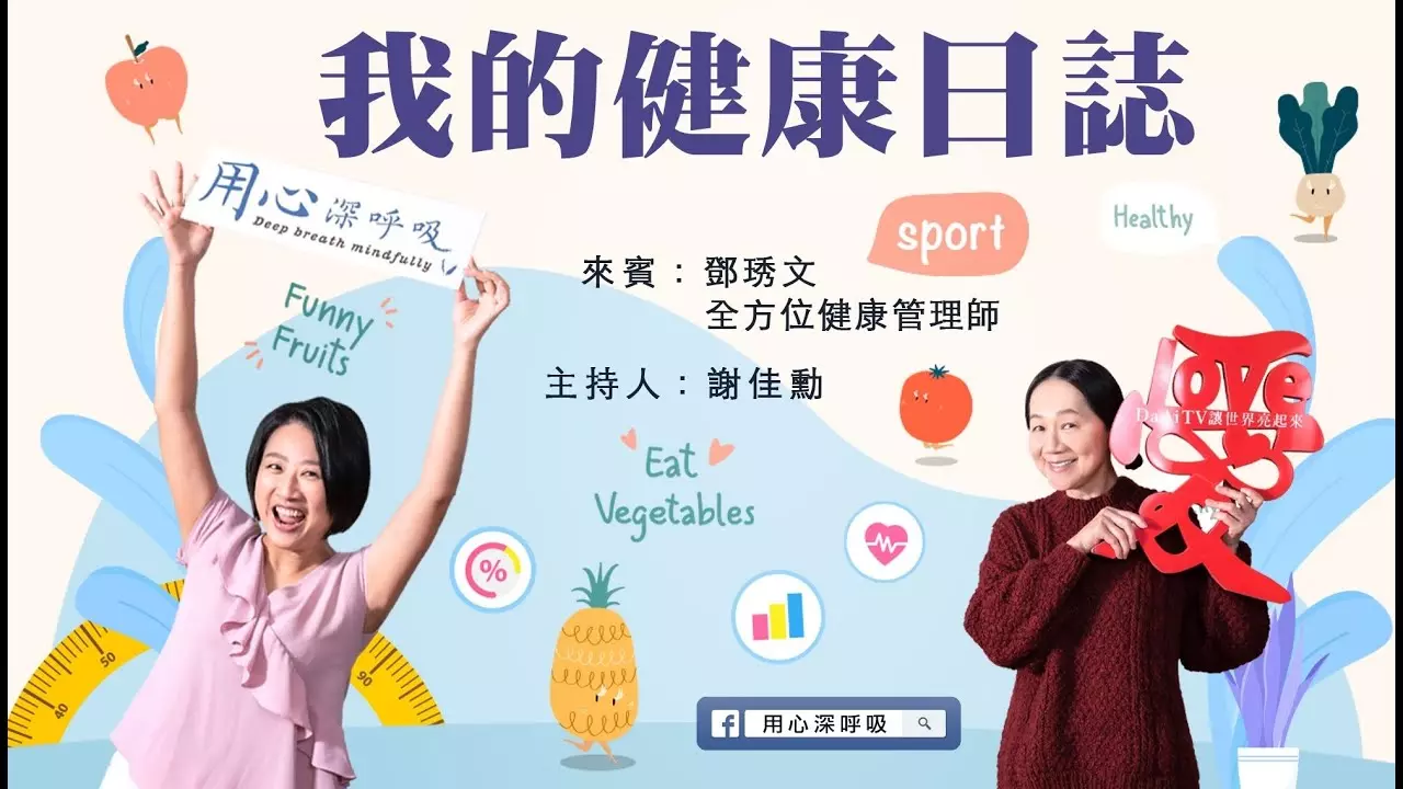 全豆樂受訪實錄|《用心深呼吸》我的健康日記